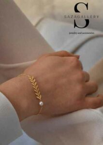 مدل 49 از دستبند های دخترانه شیک و دستبند های دخترانه فانتزی و دستبند های دخترانه مهره ای طلا و طرح طلا
